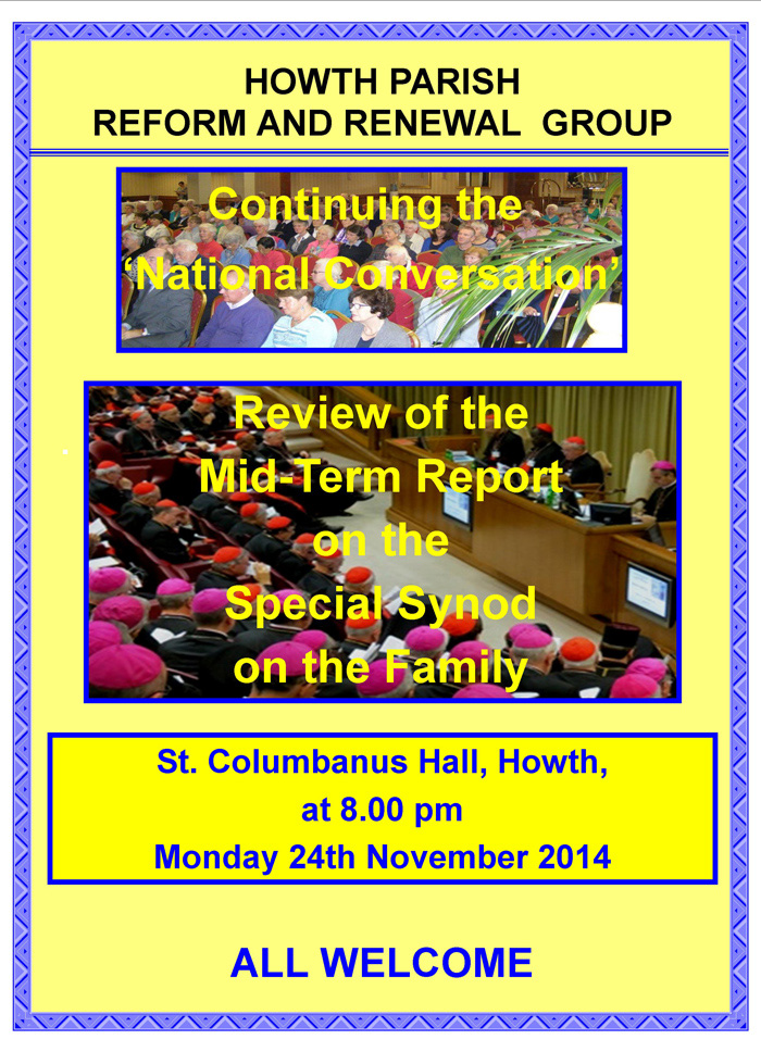 Howth RandR Meeting 24th Nov 2014