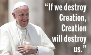 if we destroy creation