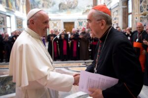 Pope_Francis_greets_Cardinal_Stanislaw_Rylko_President_of_the_Pontifical_Council_for_the_Laity_at_the_Vatican_June_16_2016_Credit__LOsservatore_Romano_CNA_6_17_16